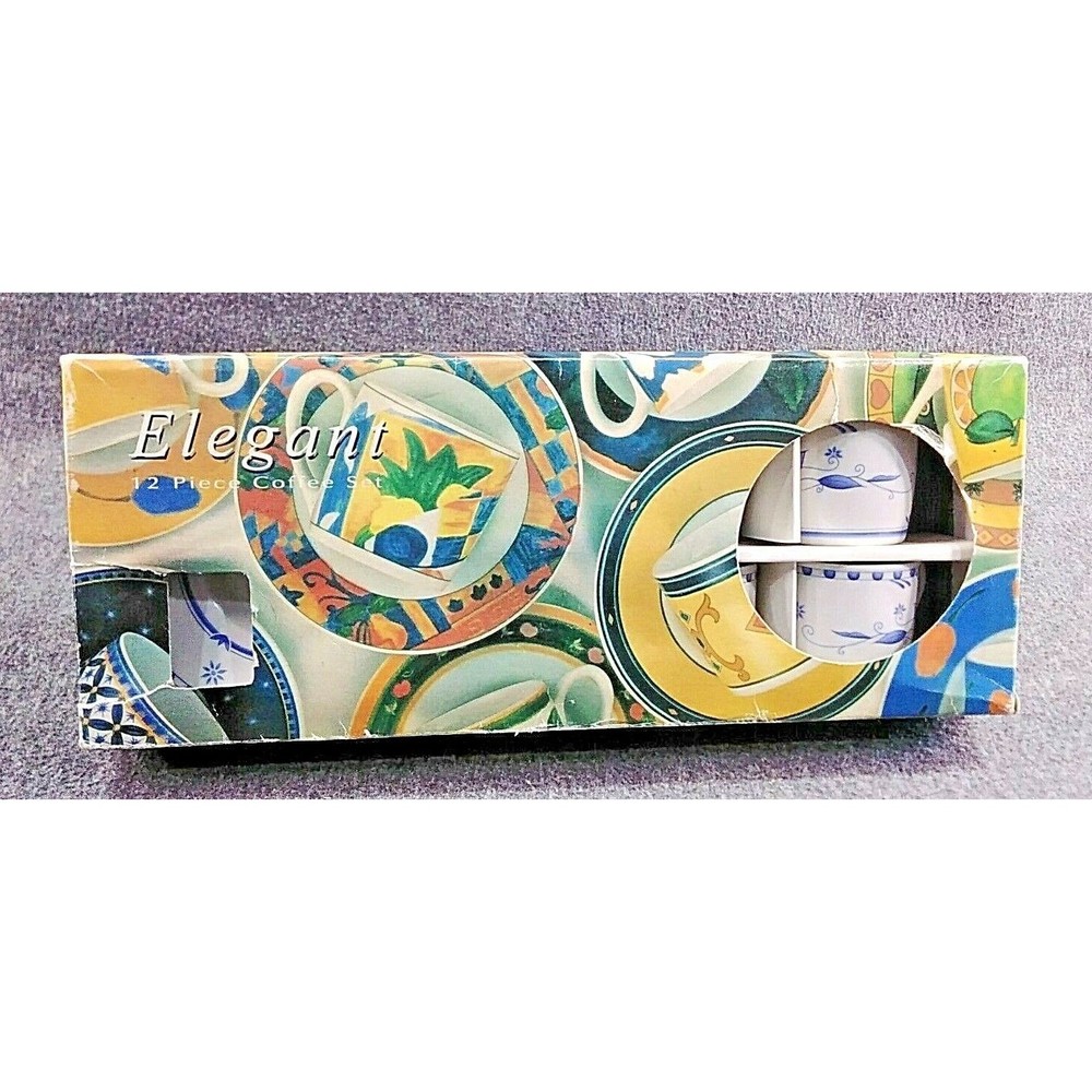 Demitasse Elegant 12 Piece Coffee Set